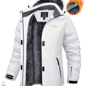 TACVASEN Winter Fleece Lined Hooded Parka Jacket Womens Ski Snowboard Warm Coats Waterproof 5 Zipper Pockets Windbreaker Outwear – AliExpress 200000345